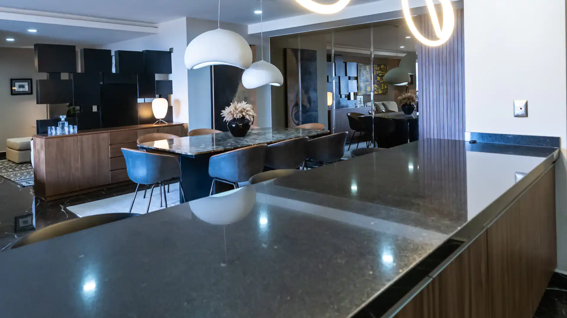 Comedor y Cocina Abierta